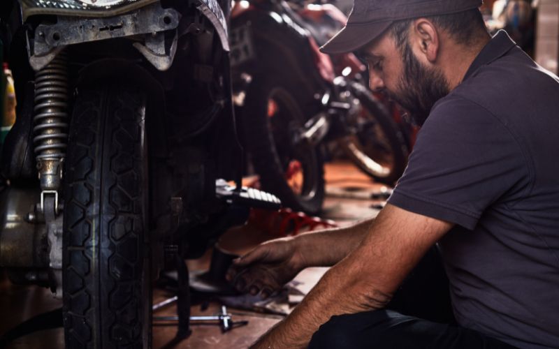 TWO-WHEELER SERVICING